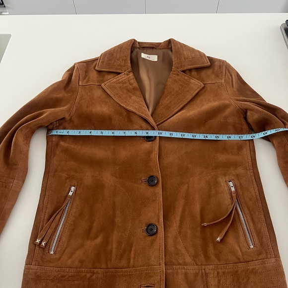 Tan suede AG Jacket - Picture 2 of 4